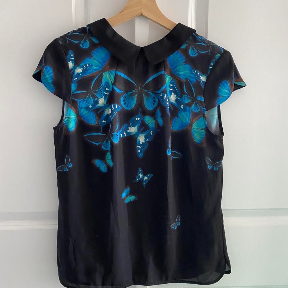 Ted Baker Butterfly Collective Collard Top